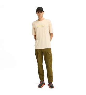 Timberland Camiseta con estampado grfico y proteccin UV Outdoor beige