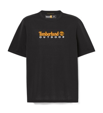 Timberland T-shirt avec impression graphique et protection UV Extrieur noir