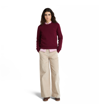 Timberland Pantalon large en velours ctel beige