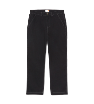 Timberland Pantaln Washed Duck Canvas Carpenter negro