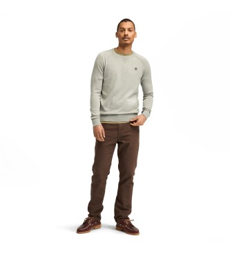 Timberland Raglanpulli aus Baumwolle Williams River grau