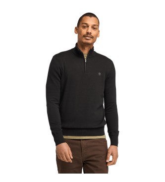 Timberland Williams River quarter-zip navy jumper