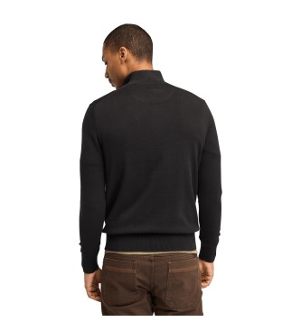 Timberland Williams River quarter-zip navy jumper