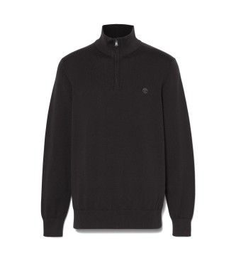 Timberland Williams River quarter-zip navy jumper