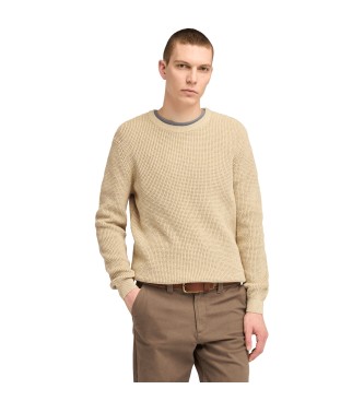 Timberland Williams River beige Pullover mit Rundhalsausschnitt