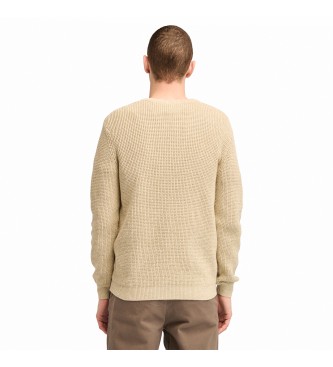 Timberland Williams River beige Pullover mit Rundhalsausschnitt