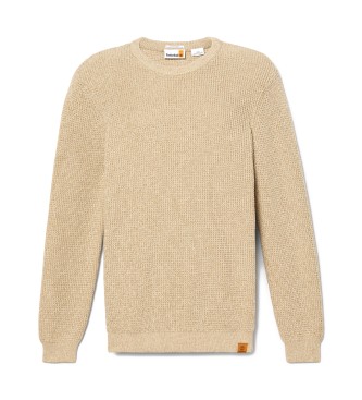 Timberland Williams River beige Pullover mit Rundhalsausschnitt