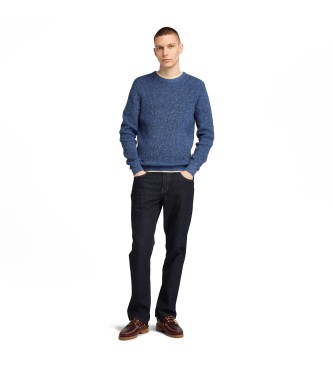 Timberland Williams River Blauer Pullover mit Rundhalsausschnitt