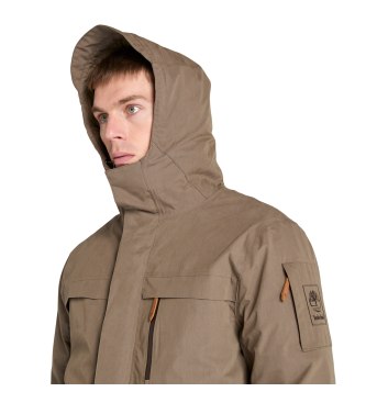 Timberland Wilmington down parka rjava
