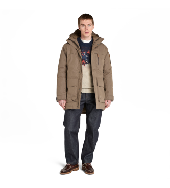 Timberland Wilmington down parka rjava