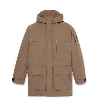 Timberland Wilmington down parka rjava