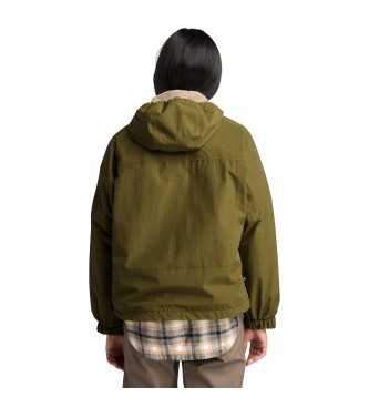 Timberland Chaqueta impermeable con forro polar Winnick verde