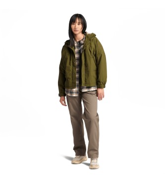 Timberland Chaqueta impermeable con forro polar Winnick verde