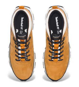 Timberland Winsor yellow leather lace-up trainers  