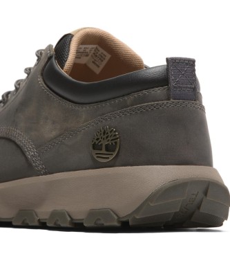 Timberland Winsor Park Lage grijs leren schoenen