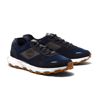 Timberland Winsor Park navy ldersko med snrebnd og lave sko