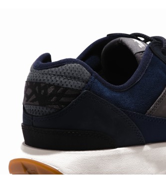 Timberland Winsor Park navy leather lace-up low top trainers