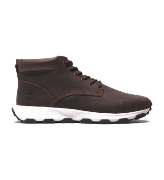 Timberland Winsor Park Mid Lace Up trningsskor i brunt lder