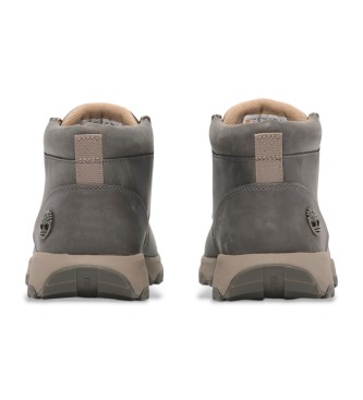 Timberland Sapatilhas de couro cinzentas Winsor Park Mid