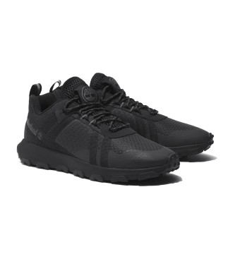 Timberland Chaussures en cuir Winsor Trail Waterproof noir