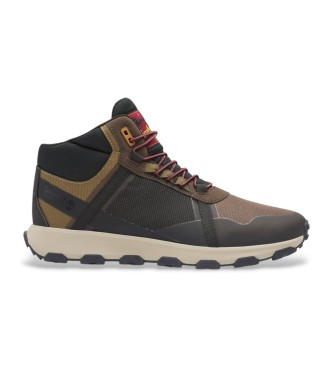 Timberland Zapatillas de piel Winsor Trail Mid marrn