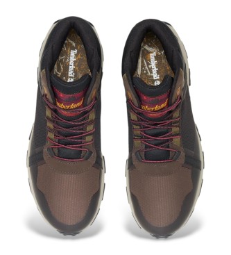 Timberland Sneakers Winsor Trail Mid in pelle marrone