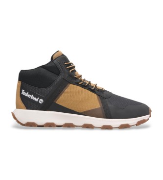 Timberland Winsor Trail Mid chaussures en cuir vert