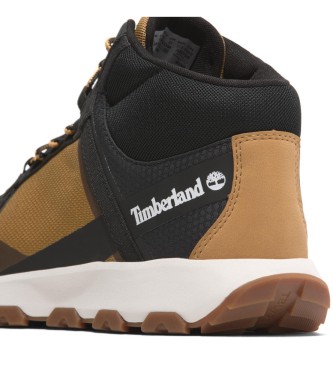 Timberland Winsor Trail Mid chaussures en cuir vert