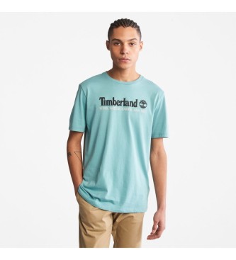 Timberland T-shirt Turchese Vento, Acqua, Terra e Cielo