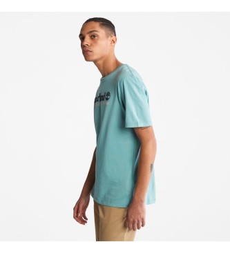 Timberland T-shirt turquesa de Vento, Água, Terra e Céu