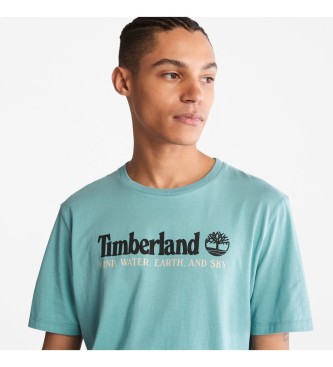 Timberland Wind, Water, Earth & Sky turquoise T-shirt