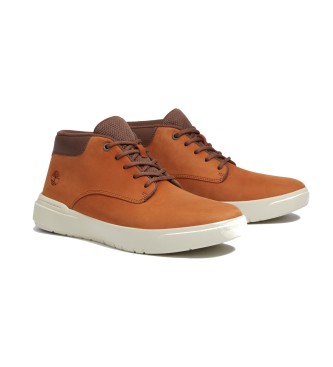 Timberland Seneca Bay brown leather slipper