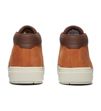 Timberland Seneca Bay brown leather slipper
