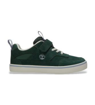 Timberland Sapatos de couro com fecho de velcro Verde Stone Jump