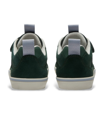 Timberland Sapatos de couro com fecho de velcro Verde Stone Jump