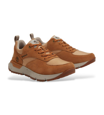 Timberland Voyager Park bruin leren sportschoenen