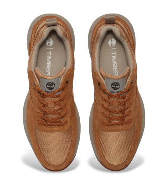 Timberland Voyager Park bruin leren sportschoenen