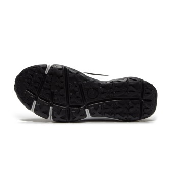 Timberland Usnjeni čevlji z velcro zapenjanjem Motion Access black