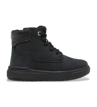 Timberland Seneca Bay - Baskets  lacets en cuir  mi-mollet noir  