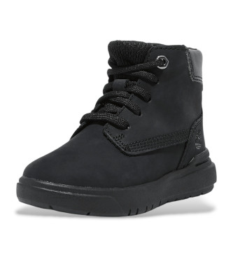 Timberland Seneca Bay - Baskets  lacets en cuir  mi-mollet noir  