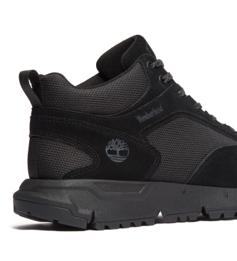 Timberland Leather mid-top trainers Voyager Park black