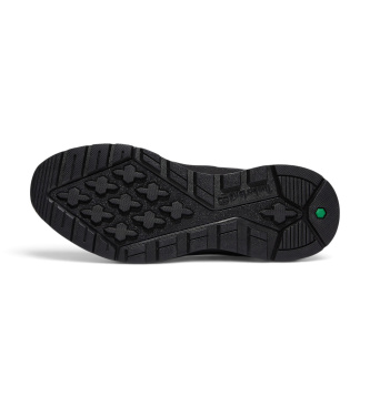 Timberland Euro Grid Mid Leder Turnschuhe schwarz