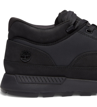 Timberland Euro Grid Mid Leder Turnschuhe schwarz