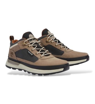 Timberland Sapatilhas de couro Field Trekker Low castanho