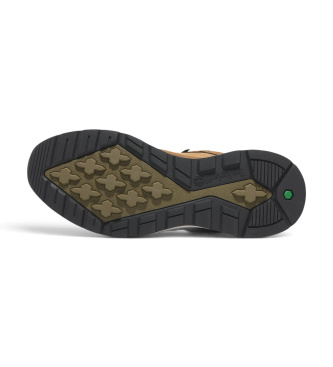 Timberland Tênis de couro Field Trekker marrom