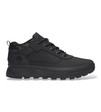 Timberland Skórzane trampki Field Trekker w kolorze czarnym