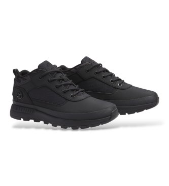 Timberland Skórzane trampki Field Trekker w kolorze czarnym