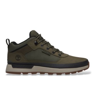 Timberland Baskets en cuir Field Trekker vertes