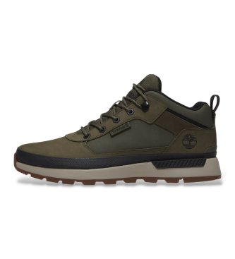 Timberland Baskets en cuir Field Trekker vertes