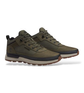 Timberland Baskets en cuir Field Trekker vertes